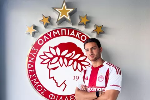 رسميًا.. أولمبياكوس يعلن ضم المهاجم المصري بلال مظهر